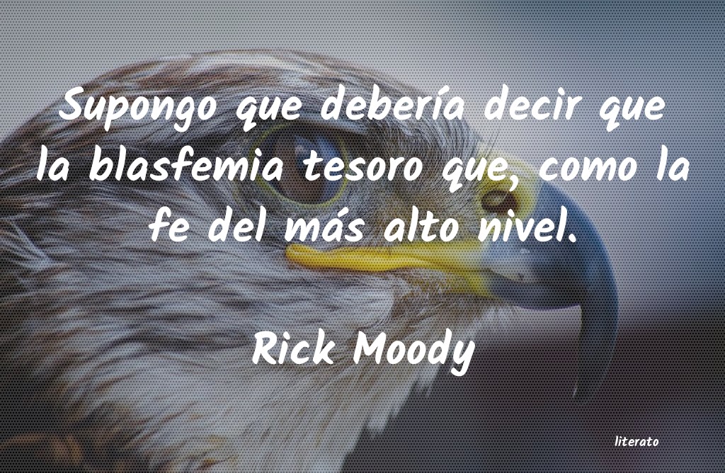 Frases de Rick Moody