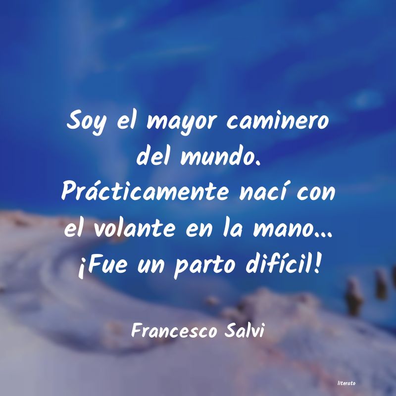 Frases de Francesco Salvi