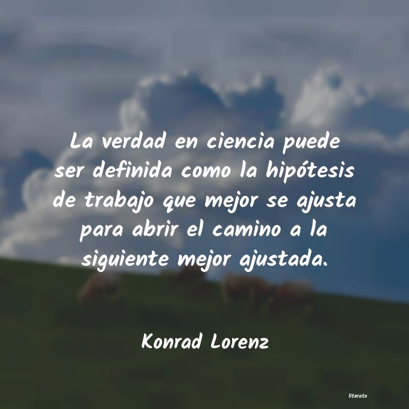 Frases de Konrad Lorenz