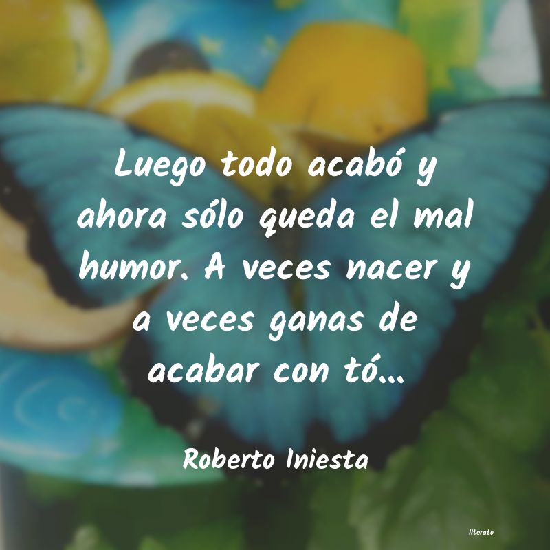 frases de Roberto Iniesta