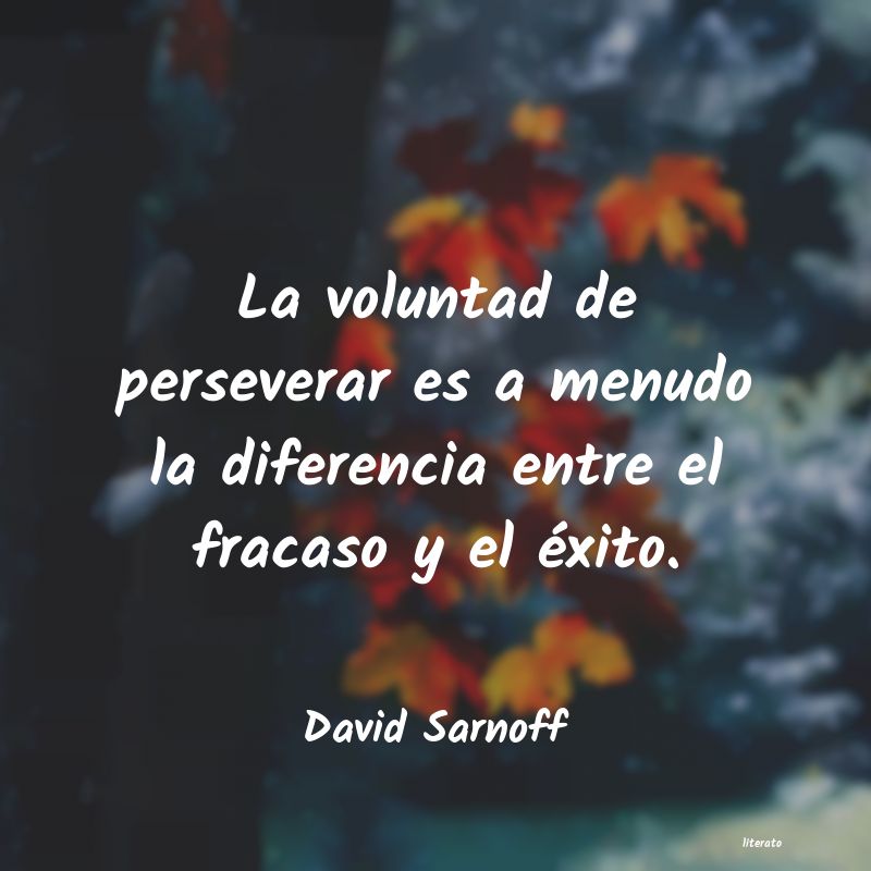 Frases de David Sarnoff