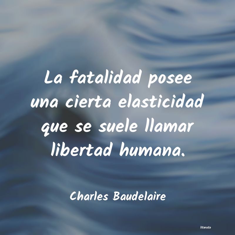 frases de Charles Baudelaire