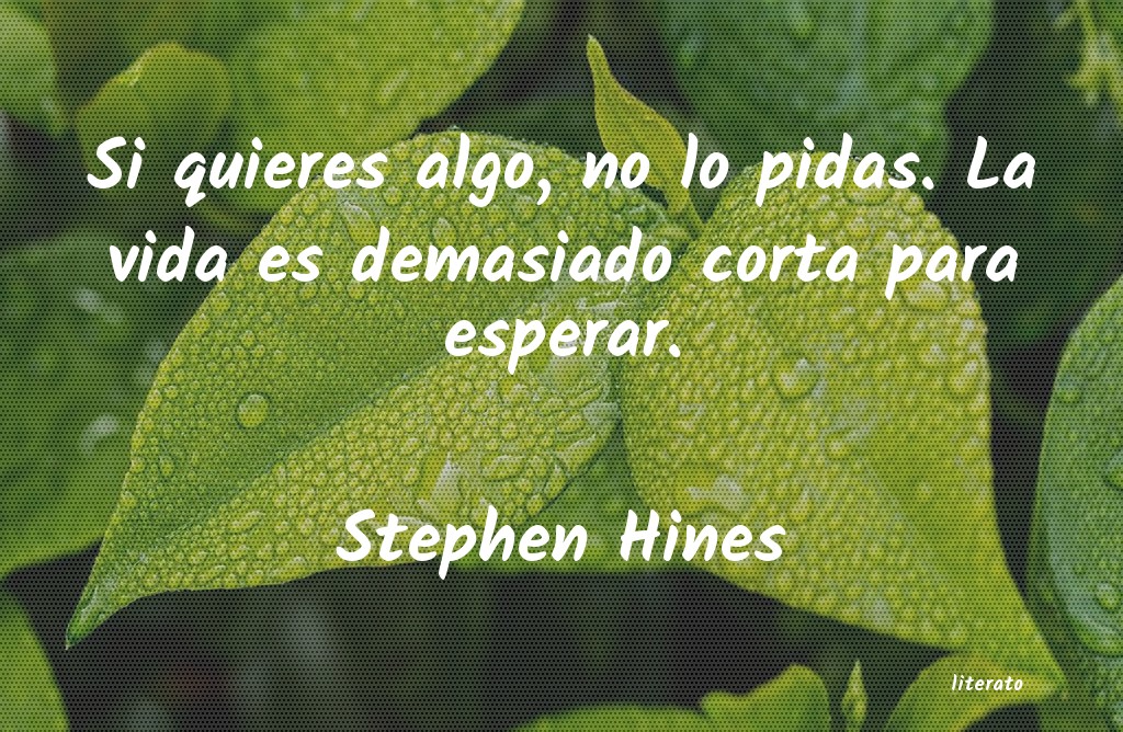 Frases de Stephen Hines