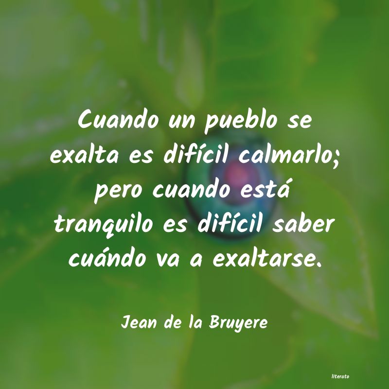 frases de Jean de la Bruyere