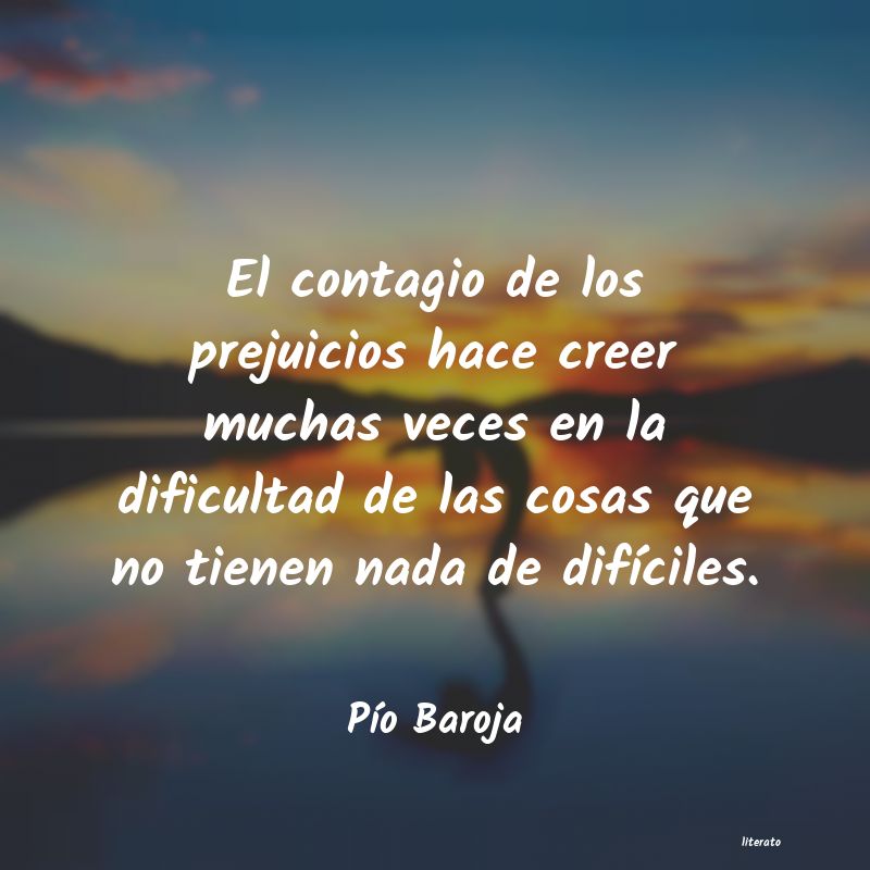 frases de PÃo Baroja