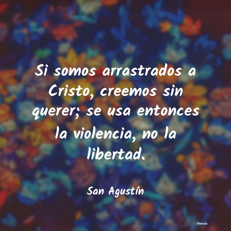 Frases de San Agustín