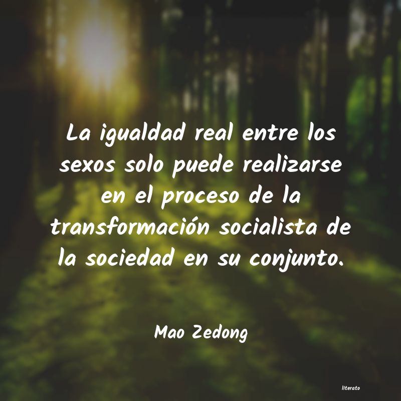 frases de Mao Zedong