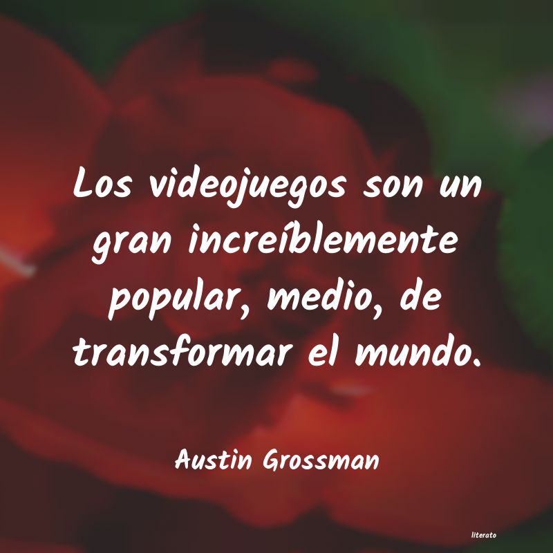 frases de Austin Grossman