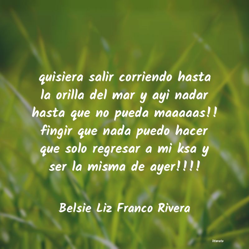 frases de Belsie Liz Franco Rivera