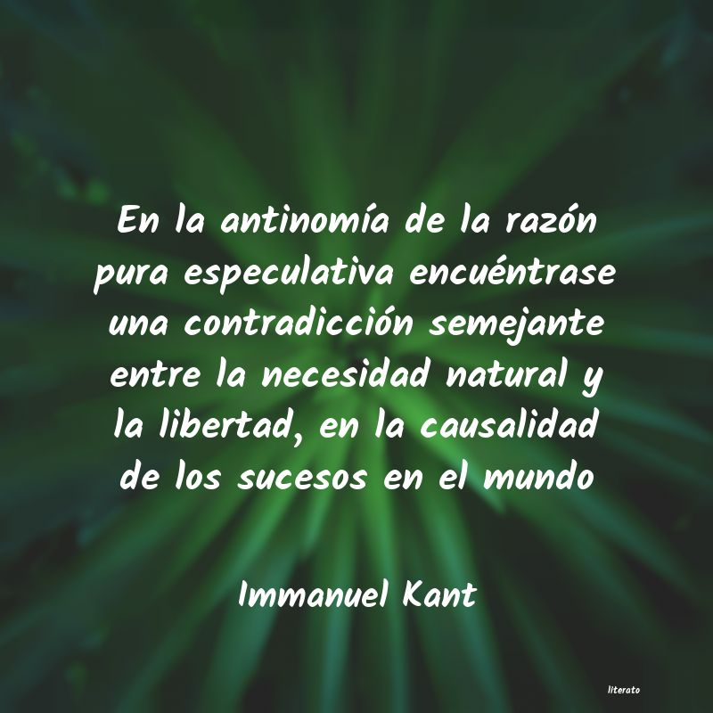 Frases de Immanuel Kant