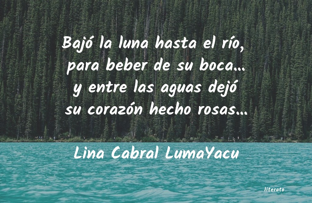 frases de Lina Cabral LumaYacu