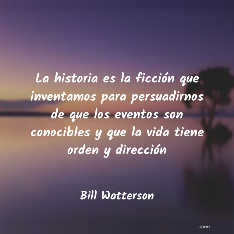 frases de Bill Watterson