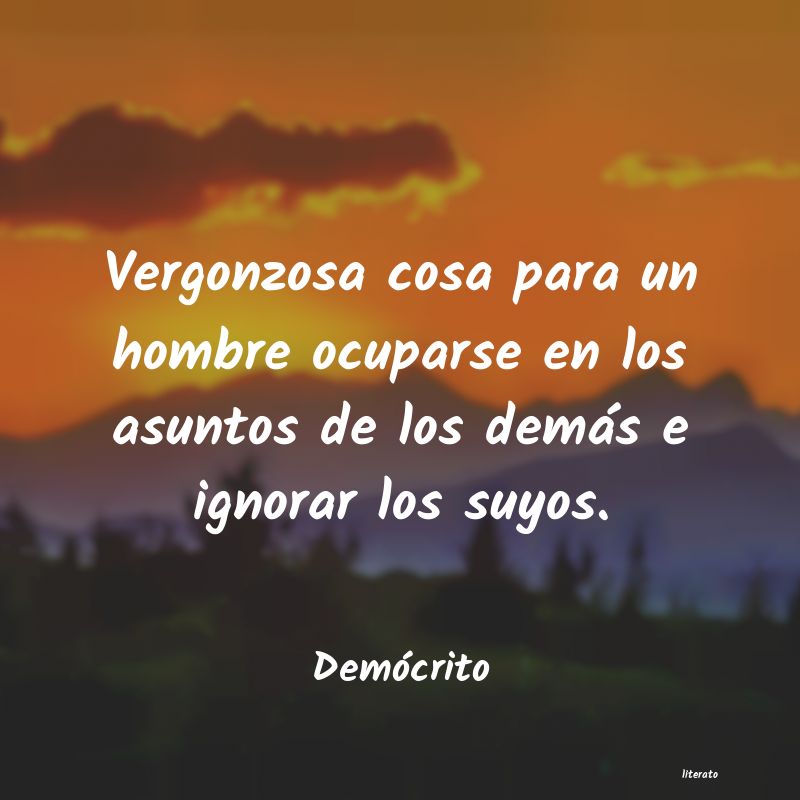 frases de Demócrito