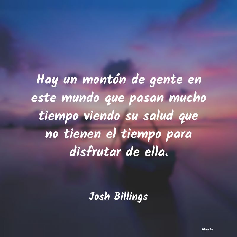 Frases de Josh Billings