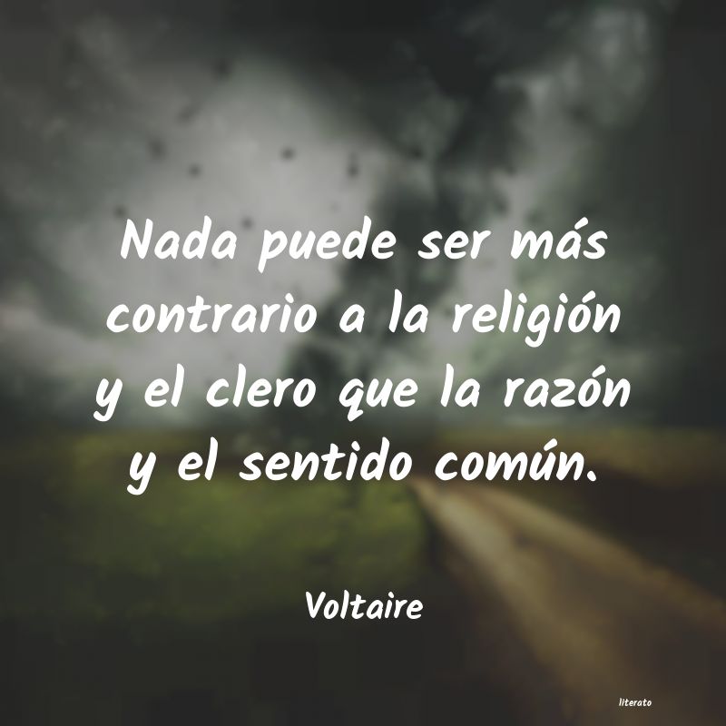 frases de Voltaire