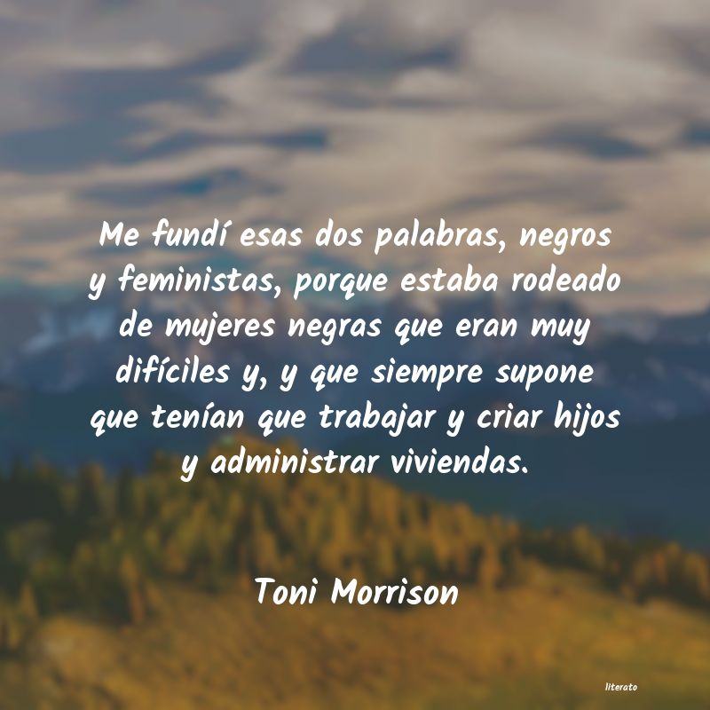 Frases de Toni Morrison