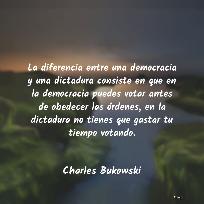 frases de Charles Bukowski