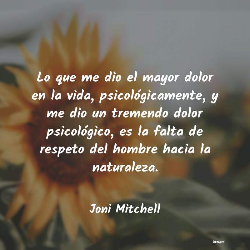 Frases de Joni Mitchell