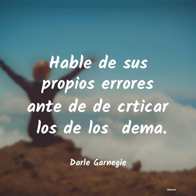 frases de Darle Garnegie