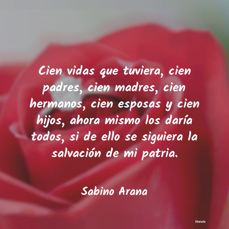 Frases de Sabino Arana