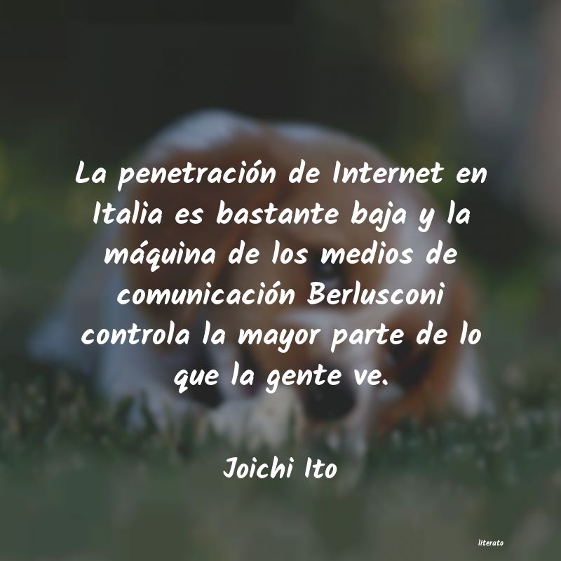 frases de Joichi Ito