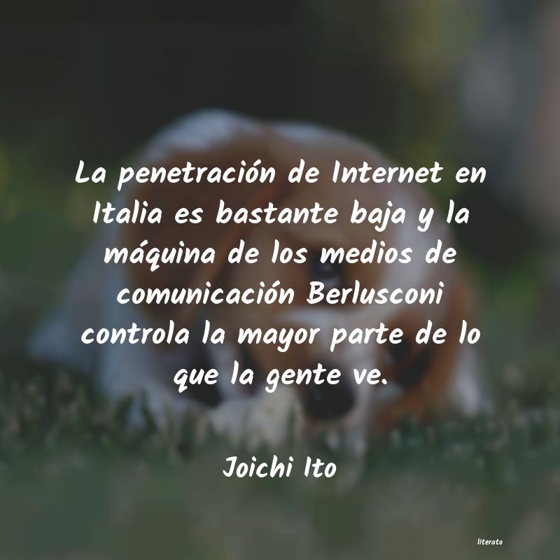 Frases de Joichi Ito