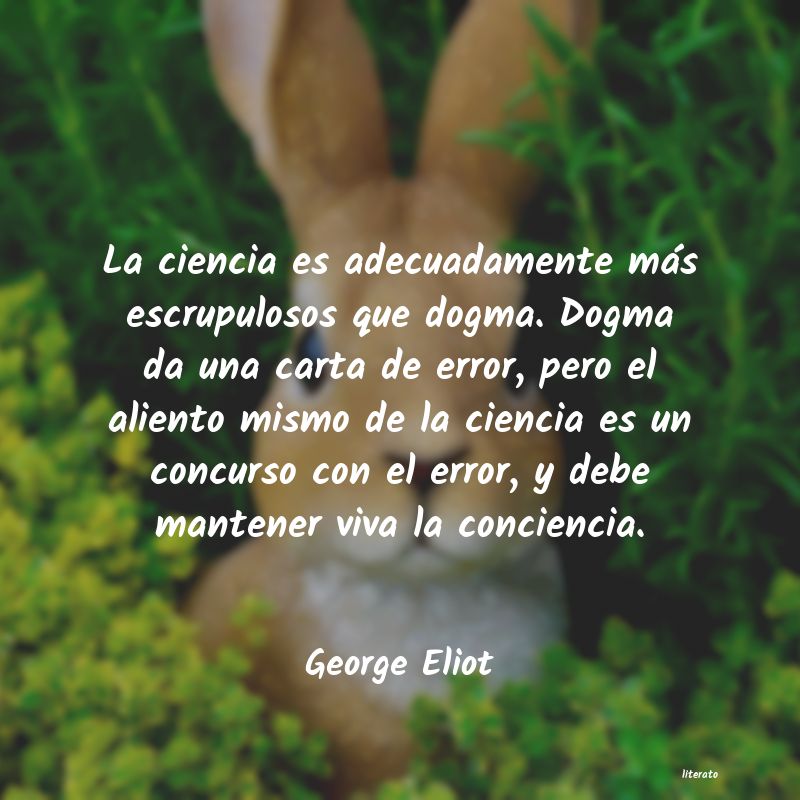 frases de George Eliot