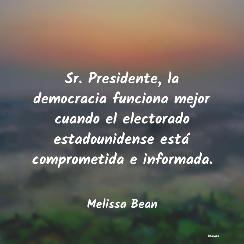 Frases de Melissa Bean