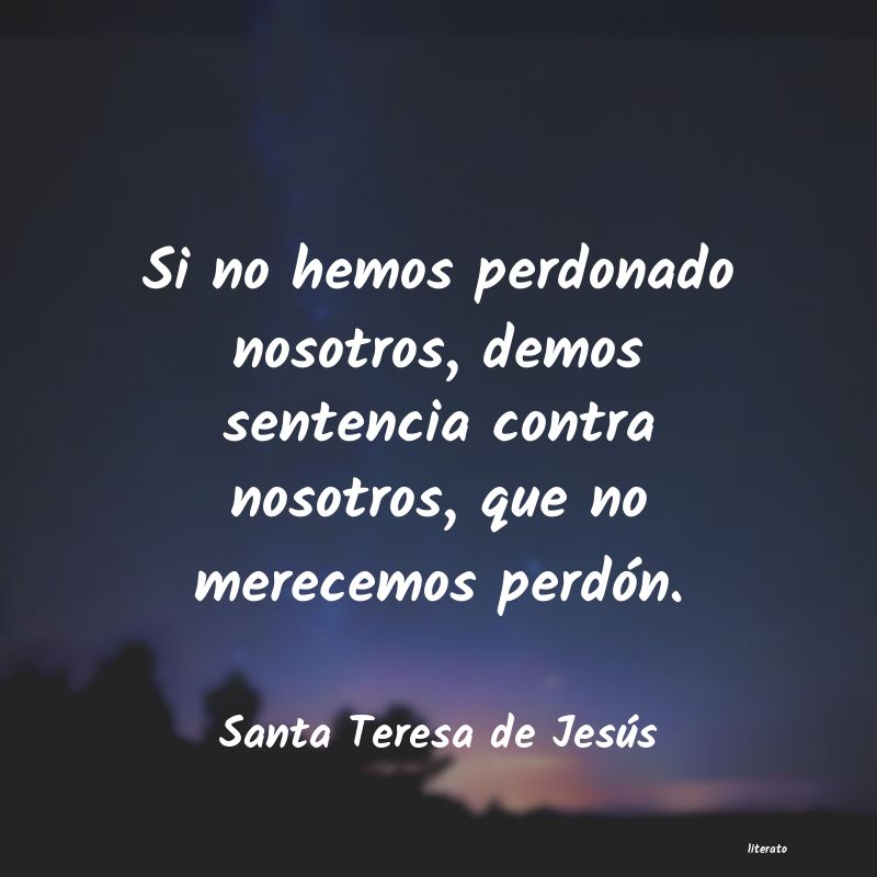 frases de Santa Teresa de Jesús