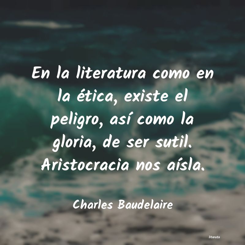 Frases de Charles Baudelaire