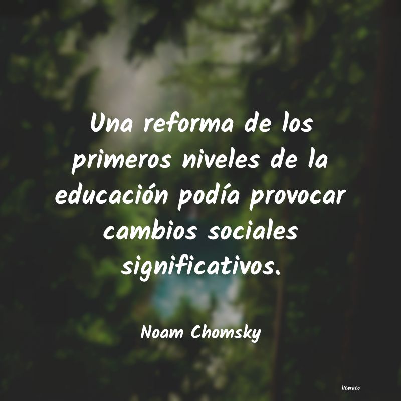 Frases de Noam Chomsky