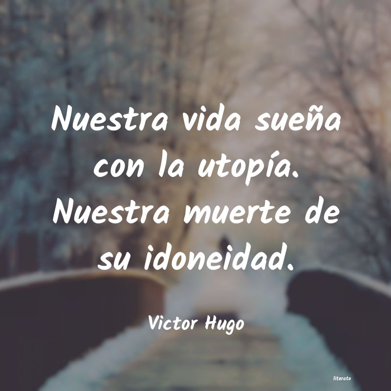 frases de Victor Hugo