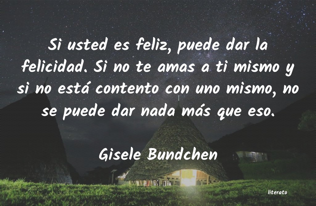 Frases de Gisele Bundchen