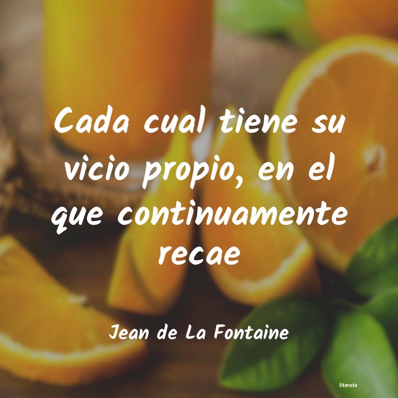 Frases de Jean de La Fontaine