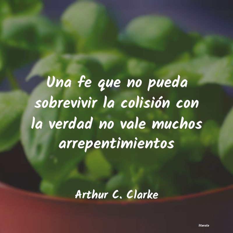 frases de Arthur C. Clarke