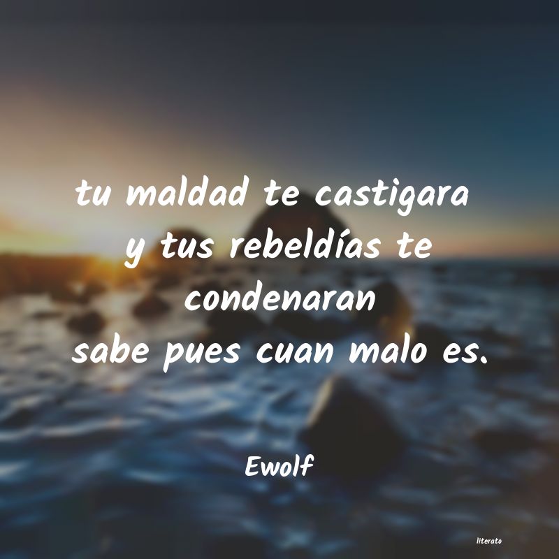 frases de Ewolf