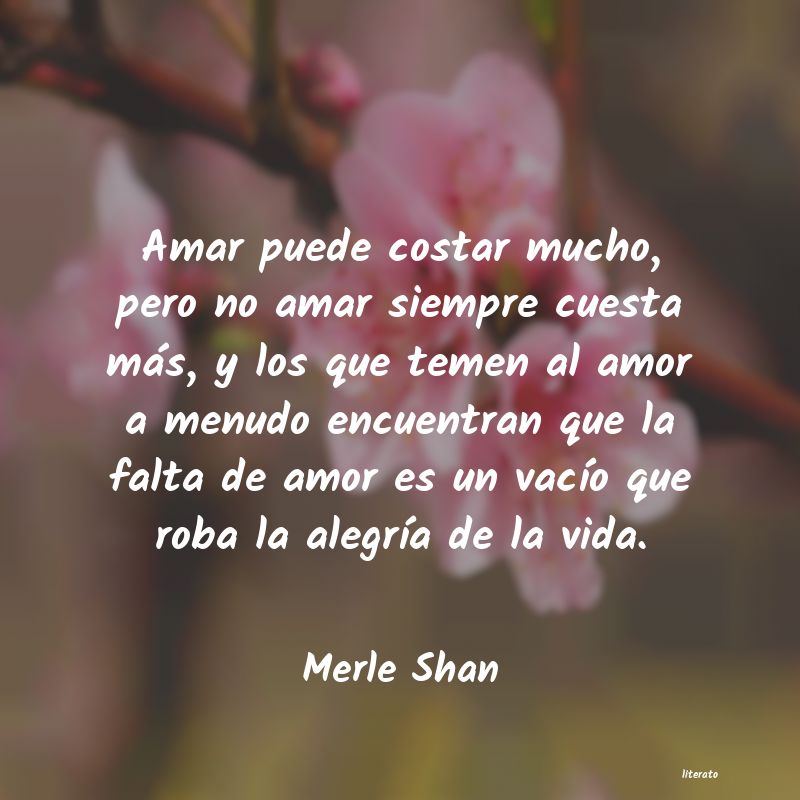 frases de Merle Shan