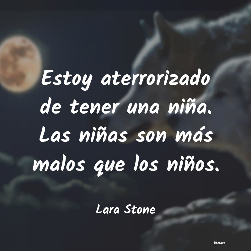 Frases de Lara Stone