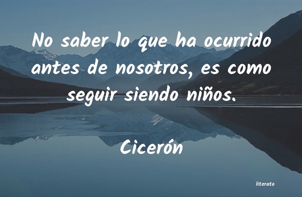 Frases de Cicerón