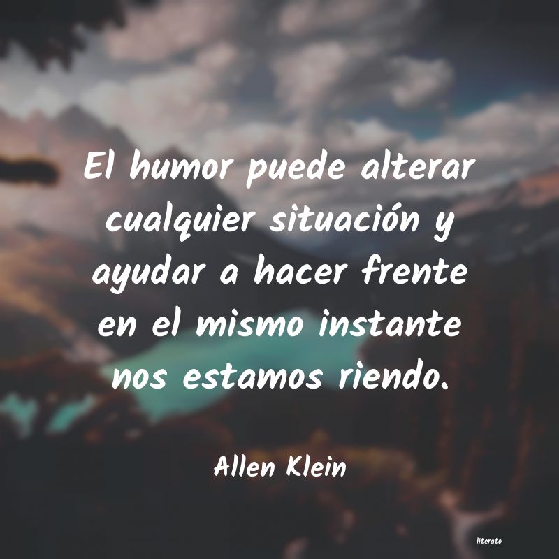 Frases de Allen Klein