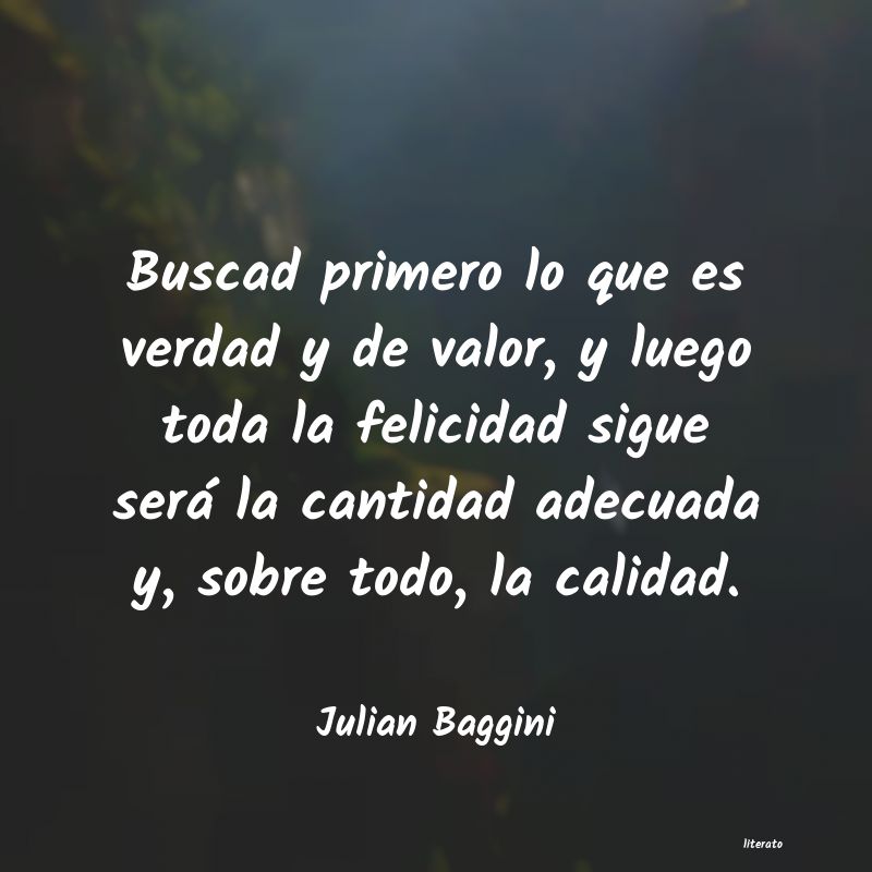 Frases de Julian Baggini