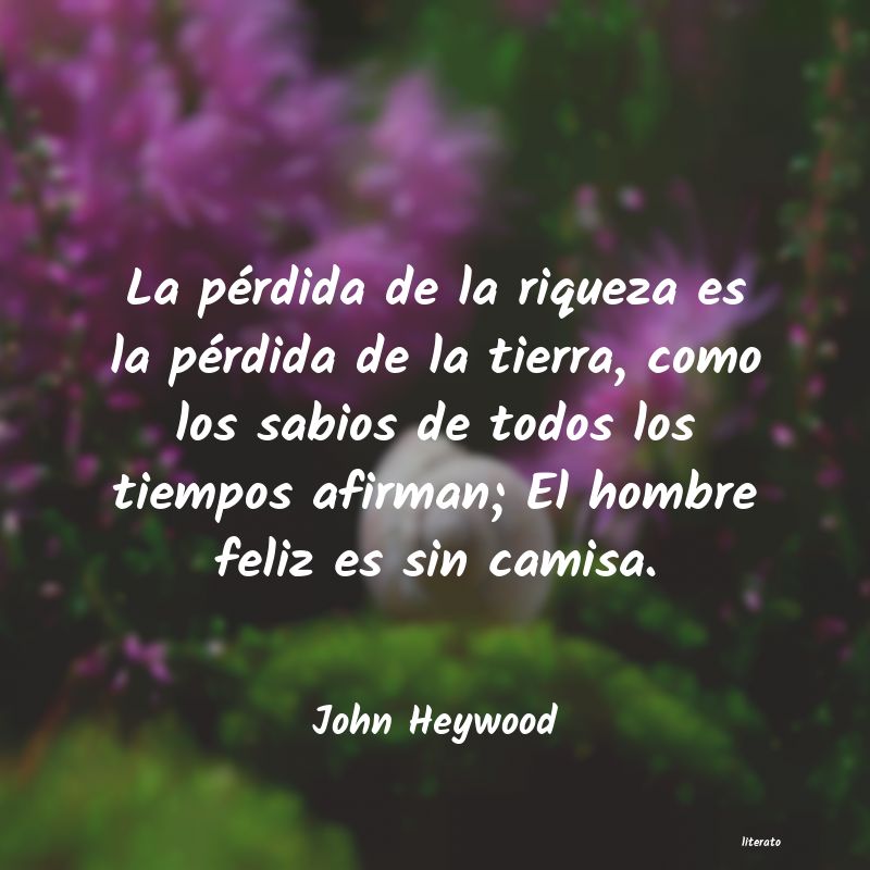 frases de John Heywood