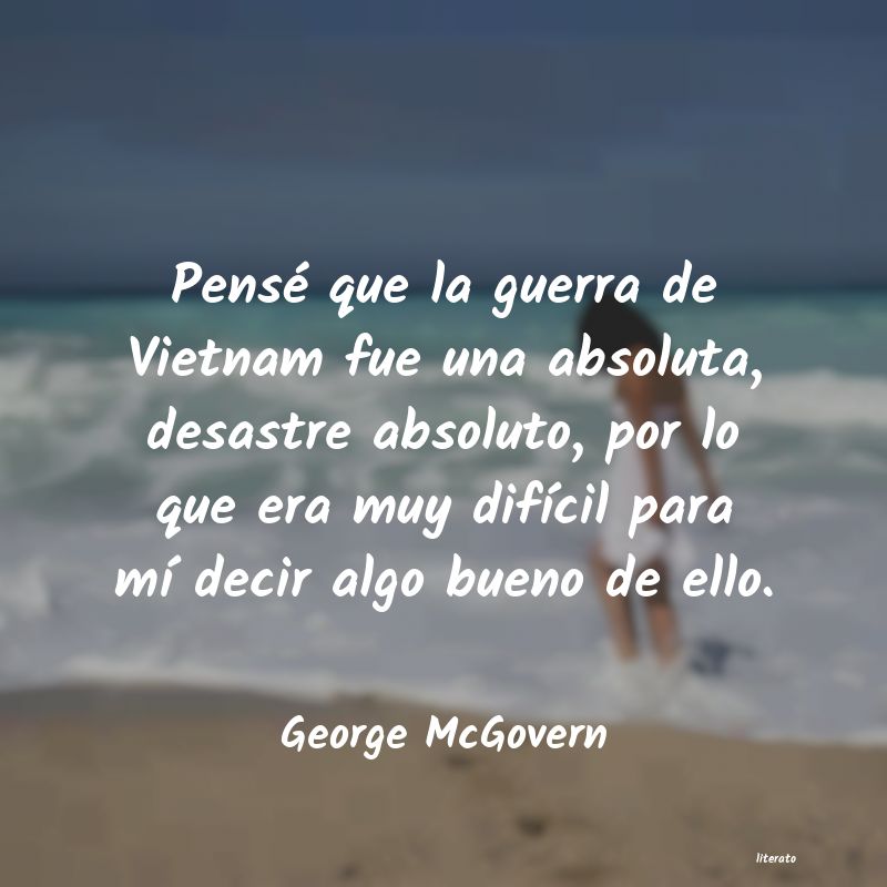 Frases de George McGovern