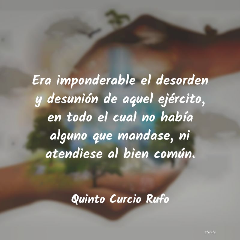frases de Quinto Curcio Rufo