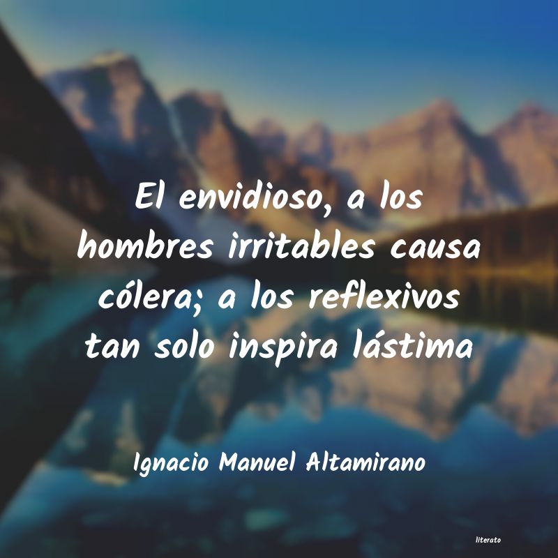 frases de Ignacio Manuel Altamirano