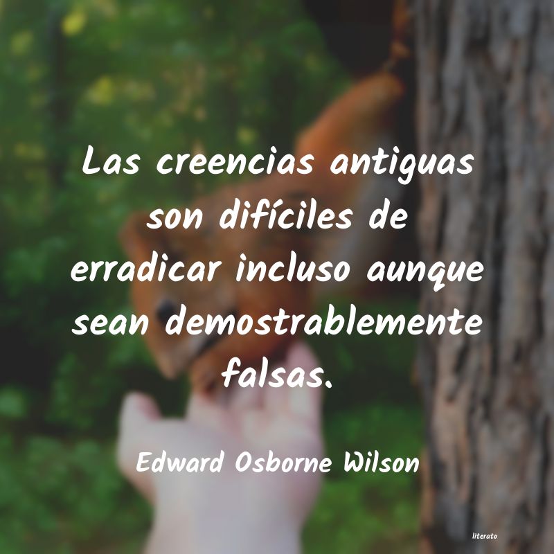 Frases de Edward Osborne Wilson