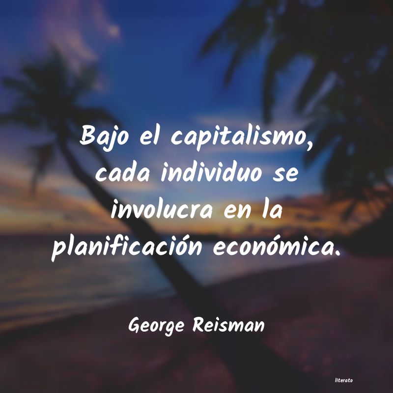 Frases de George Reisman