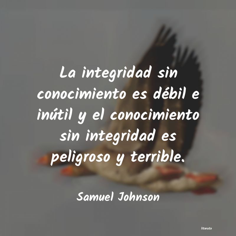 Frases de Samuel Johnson