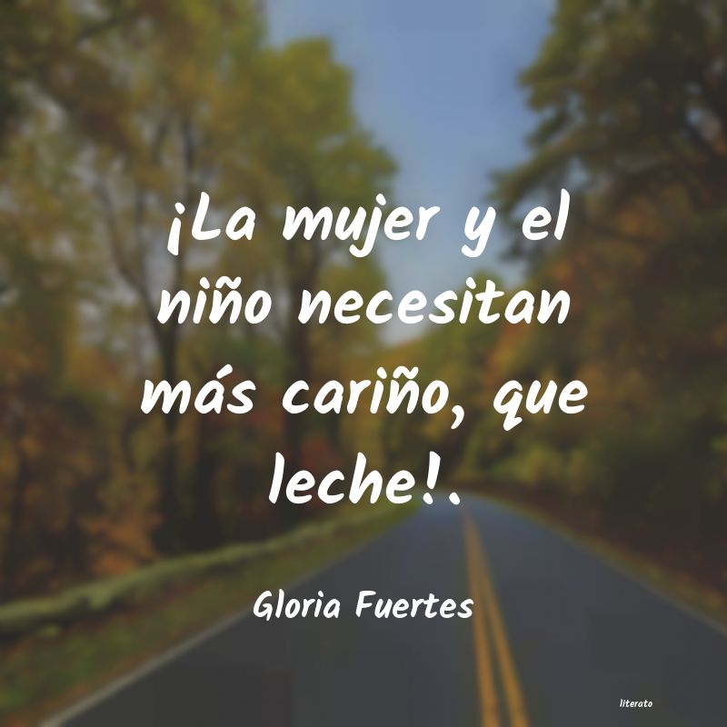 gloria fuertes el mar