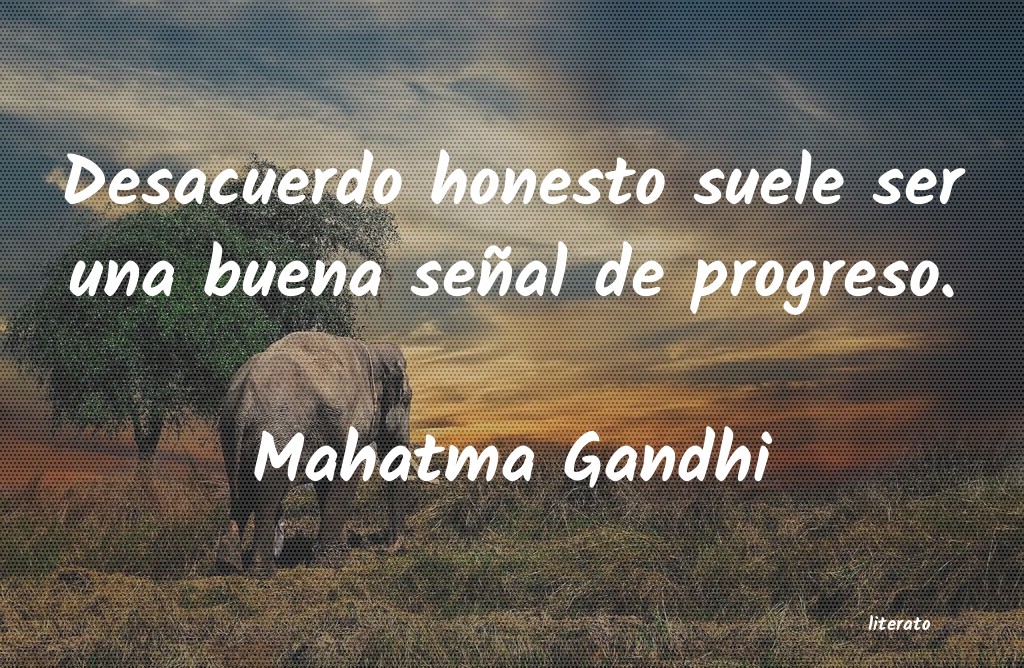 Frases de Mahatma Gandhi